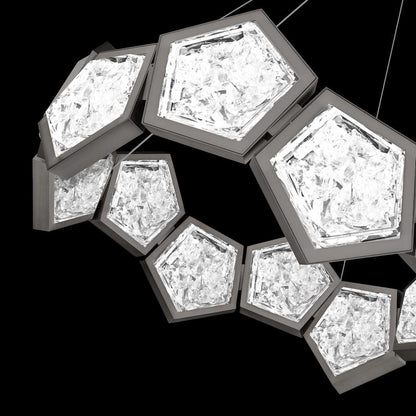 Starlight Starbright 26" Wide LED Drum Chandelier