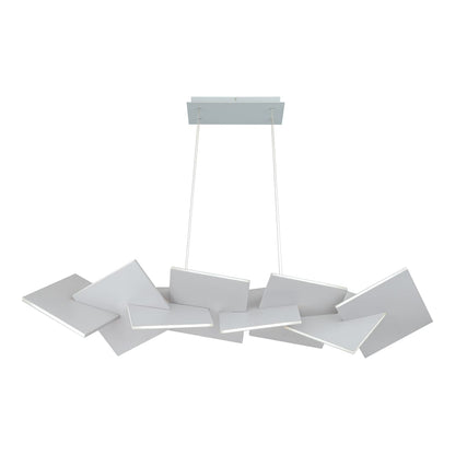 Konstrukt 8 Light 48" Wide LED Linear Chandelier