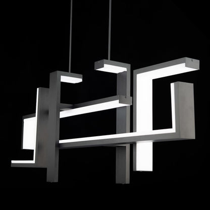 Jackal 56" Wide LED Abstract Chandelier