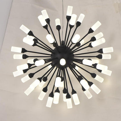 Novelty Cluster Globe Design Chandelier Light Metal Acrylic Ceiling Light