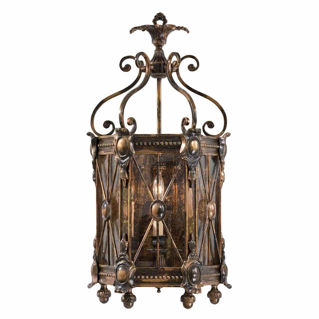 3 Light Lantern Wall Sconce from the Foyer Collection