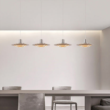 Nordic Minimalism Multi-layer Creative Design Decorative Pendent Lighting for Coffee Bar Dining Table
