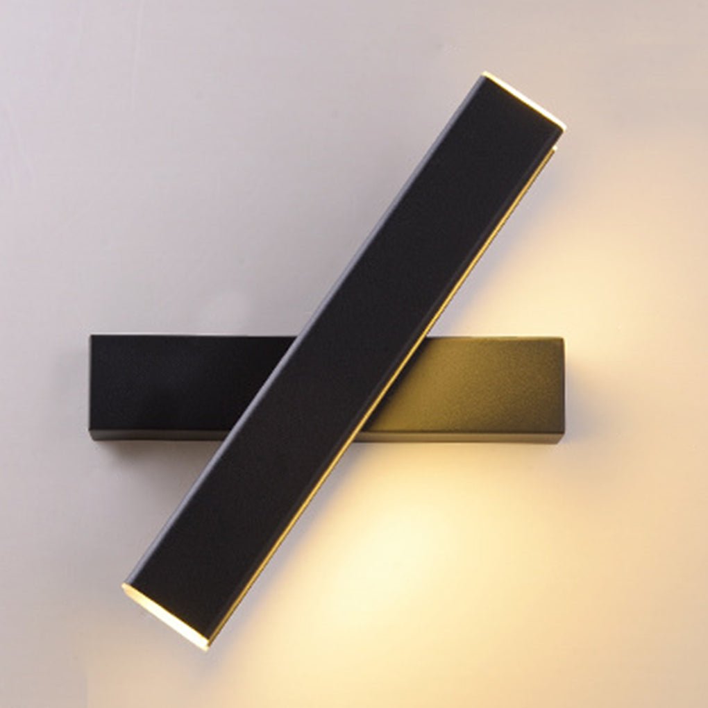 Nordic Minimalist 360° Rotatable LED Wall Lamp for Bedside Corridor Aisle