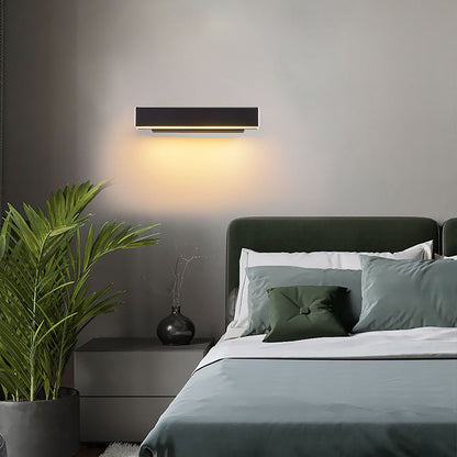 Nordic Minimalist 360° Rotatable LED Wall Lamp for Bedside Corridor Aisle