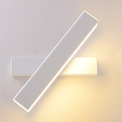 Nordic Minimalist 360° Rotatable LED Wall Lamp for Bedside Corridor Aisle