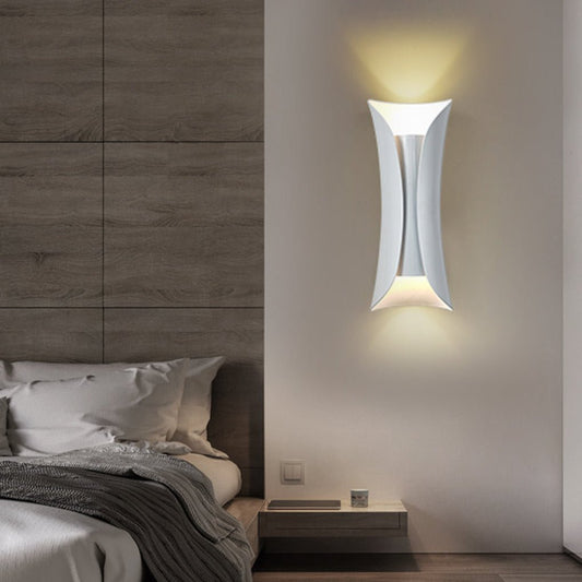 Nordic Minimalist Strip LED Wall Sconces Atmosphere Decorative Lighting for Bedside Corridor