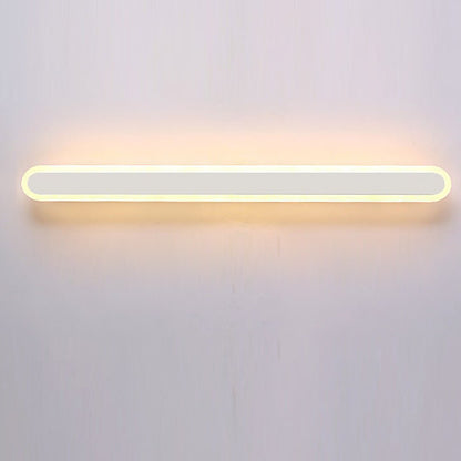 Nordic Minimalist Strip Three-color Light LED Bedside Living Room Background Wall Lamp