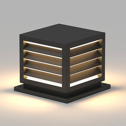 Outdoor Waterproof LED Post Lights Solar Landscape Decorative Lighting