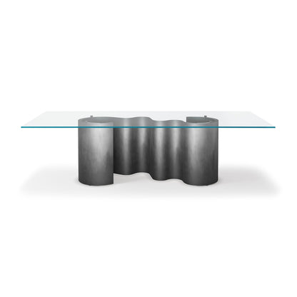 Papel Glass Dining Table - 94.5 In