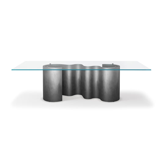 Papel Glass Dining Table - 94.5 In