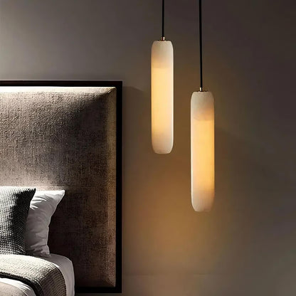 Moonshade Natural Marble Pendant Light