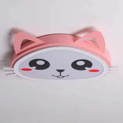 Kitten Bedroom Flush Mount Lighting LED Baby Kids Ceiling Lights