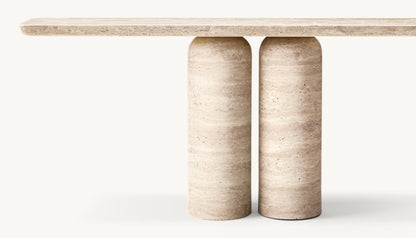 Cupola Carved Console Table