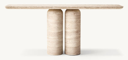 Cupola Carved Console Table