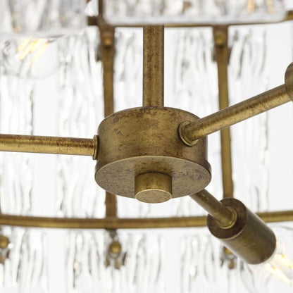 Chevall 9 Light 32" Wide Ring Chandelier