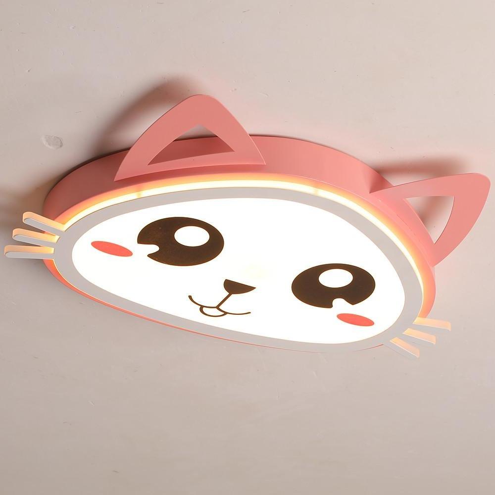Kitten Bedroom Flush Mount Lighting LED Baby Kids Ceiling Lights