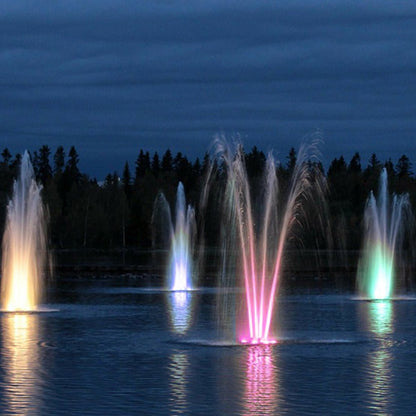 Ring LED Waterproof Colorful Light Pool Fountain Underwater Lights for Outdoor Square