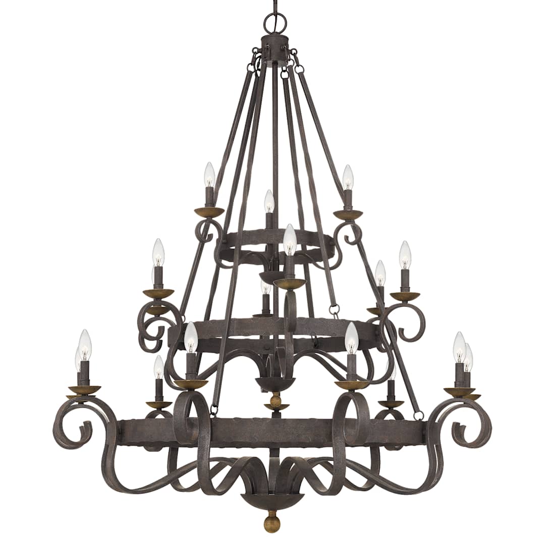 Kimble 18 Light 48" Wide Taper Candle Chandelier