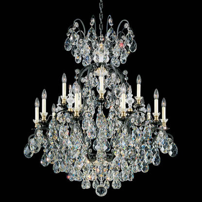 Renaissance 15 Light 38" Wide Crystal Chandelier