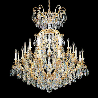 Renaissance 24 Light 45" Wide Crystal Chandelier