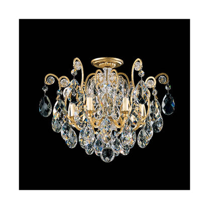 Renaissance 6 Light 20" Wide Semi-Flush Ceiling Fixture
