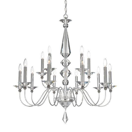Jasmine 15 Light 36" Wide Crystal Chandelier