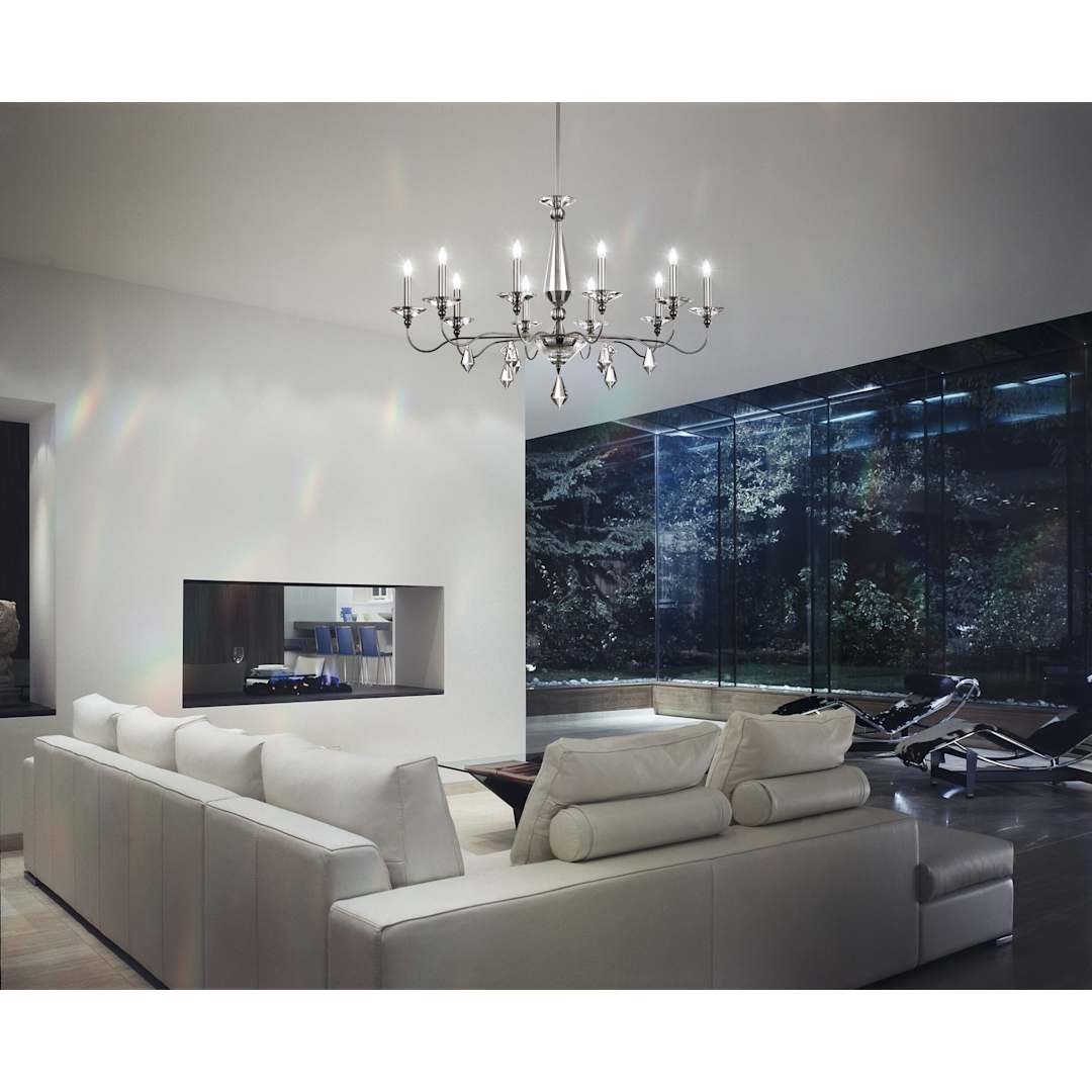 Jasmine 15 Light 36" Wide Crystal Chandelier