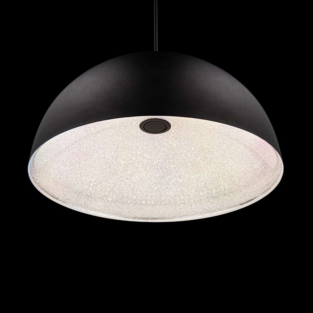 Stardust 23" Wide LED Pendant with Clear Optic Crystal