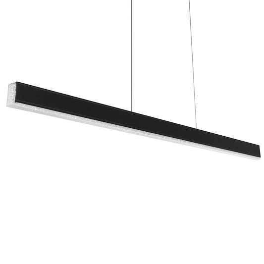 Mystique 70" Wide LED Crystal Linear Pendant