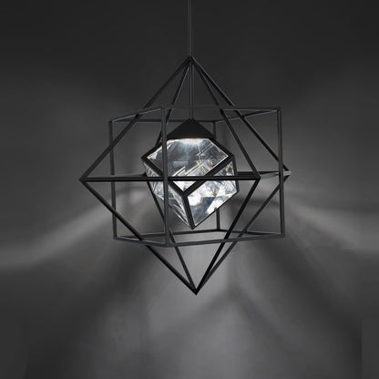 Heracles 28" Wide LED Crystal Pendant