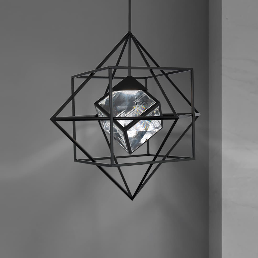 Heracles 28" Wide LED Crystal Pendant