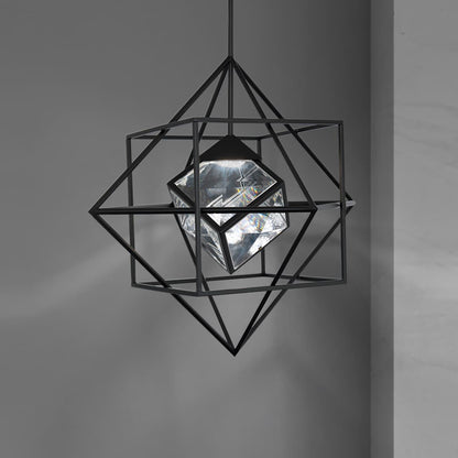 Heracles 28" Wide LED Crystal Pendant