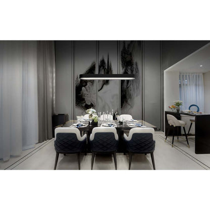 Marquis 47" Wide LED Crystal Linear Pendant