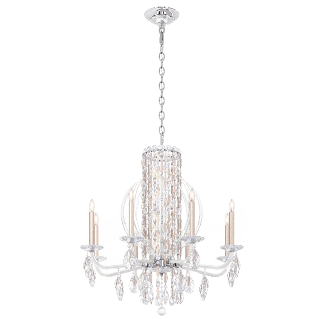 Sarella 8 Light 30" Wide Crystal Chandelier with Heritage Crystals