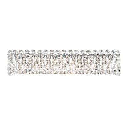 Sarella 6 Light 6" Tall Wall Sconce with Swarovski Crystals