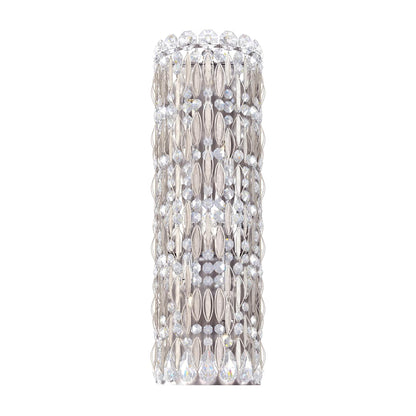 Sarella 4 Light 22" Tall Wall Sconce with Heritage Crystals