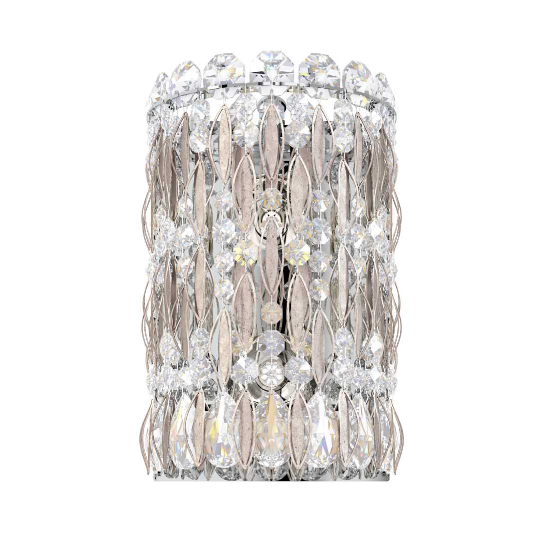 Sarella 2 Light 11" Tall Wall Sconce with Heritage Crystals