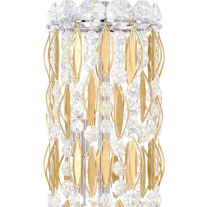 Sarella 8 Light 6" Tall Wall Sconce with Swarovski Crystals