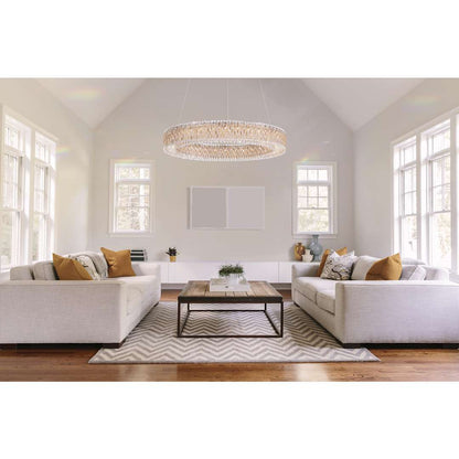 Sarella 32 Light 59" Wide Crystal Pendant with Swarovski Crystals