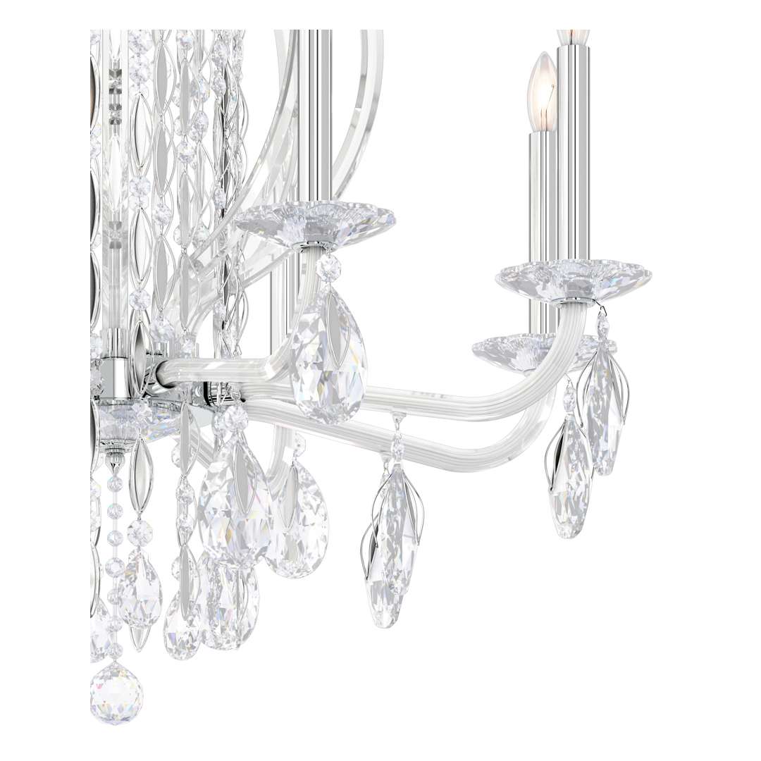 Sarella 17 Light 41" Wide Crystal Chandelier with Heritage Crystals