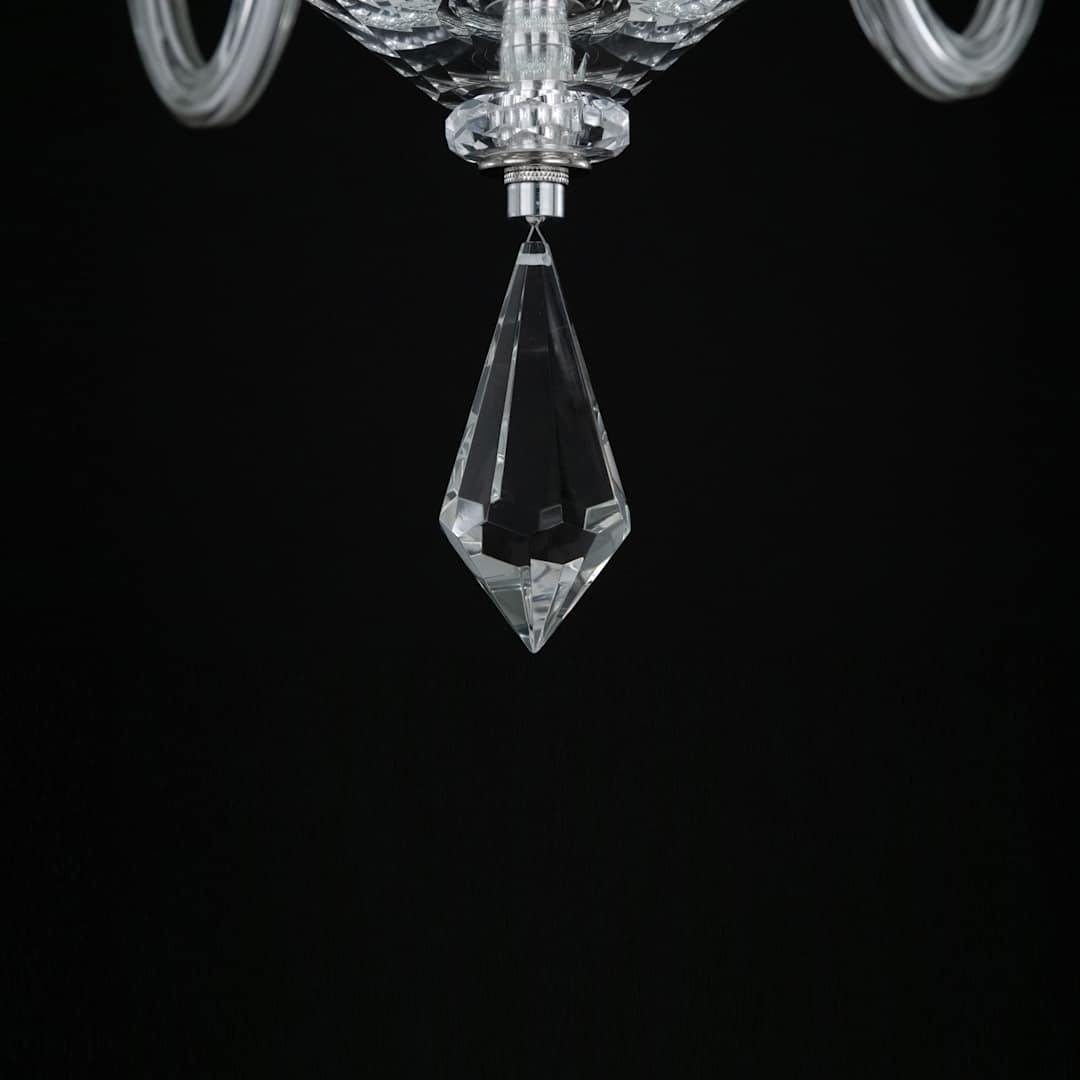 Habsburg 6 Light 30" Wide Taper Candle Style Chandelier