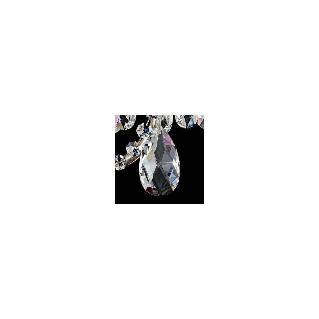 Sonatina 2 Light 17" Tall Wall Sconce with Clear Swarovski Crystals