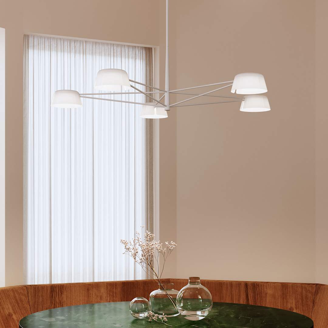 Ray 45" Wide LED Round Chandelier