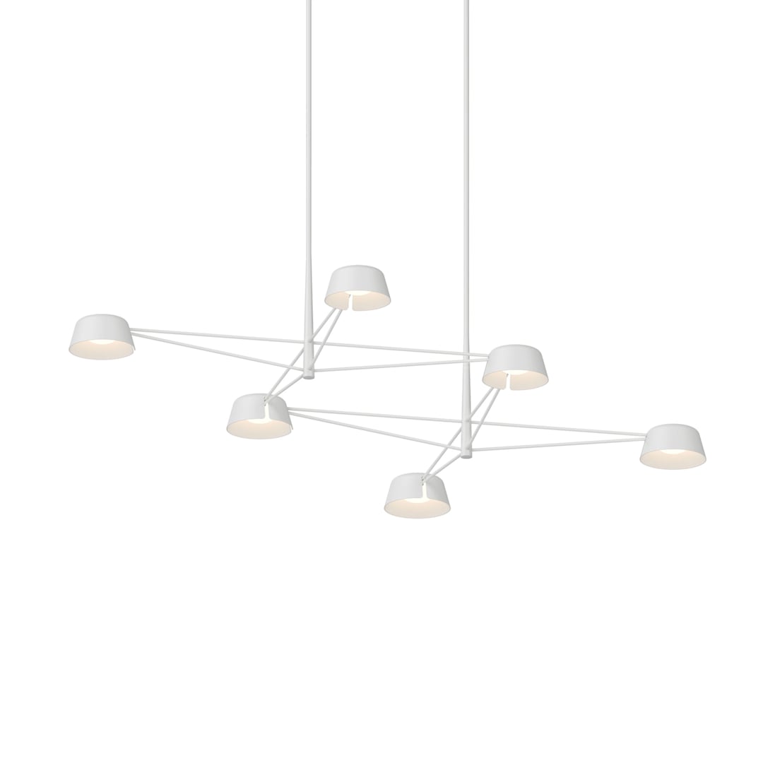 Ray 68" Wide LED Linear Chandelier