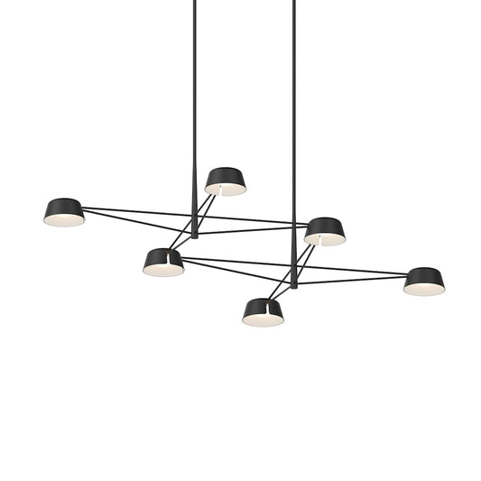 Ray 68" Wide LED Linear Chandelier
