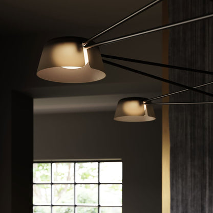 Ray 68" Wide LED Linear Chandelier