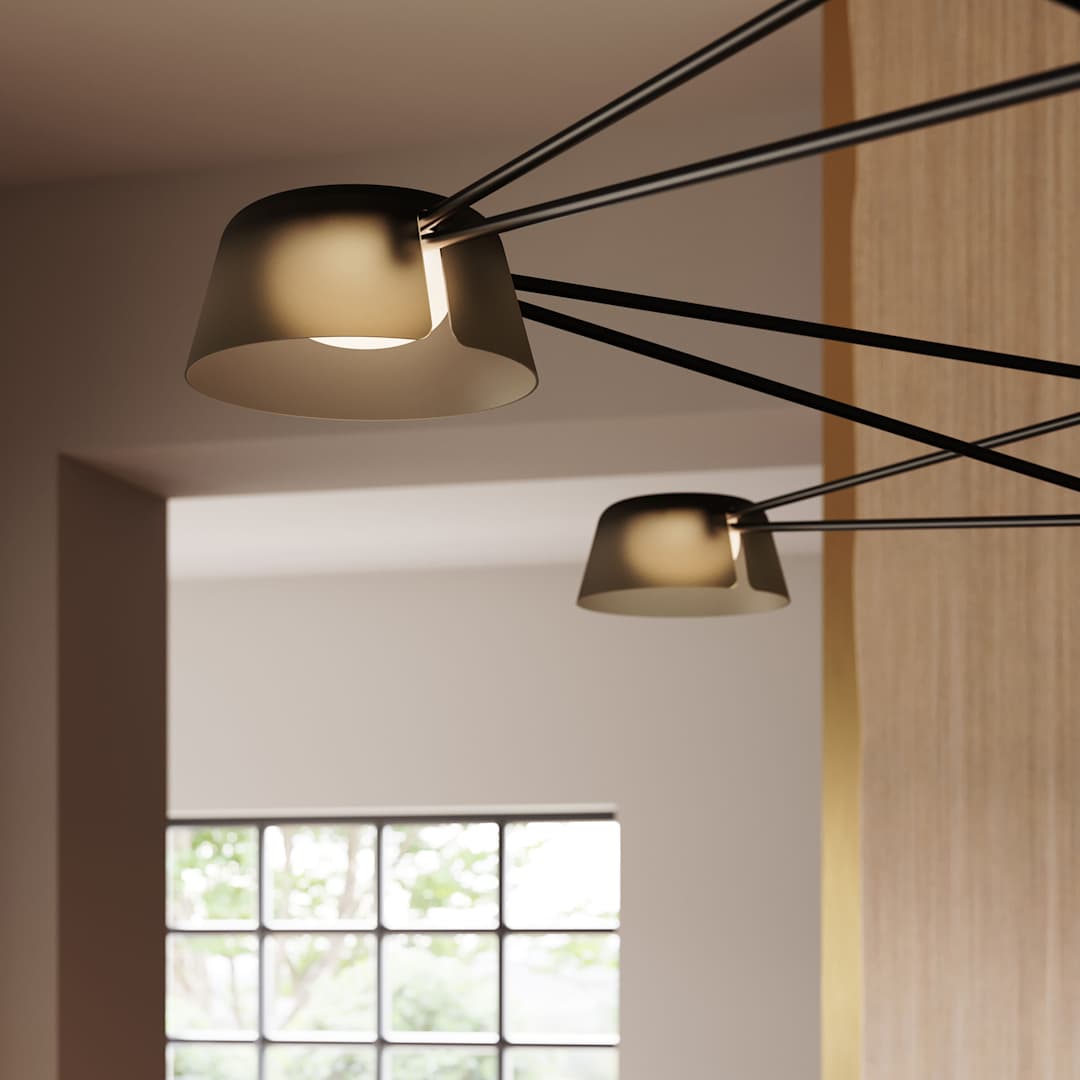 Ray 68" Wide LED Linear Chandelier