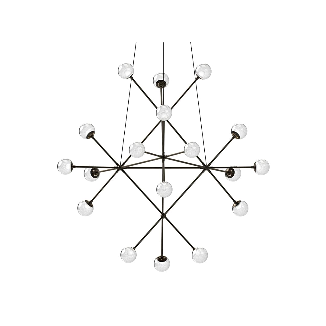 Proton 18 Light 40" Wide LED Chandelier