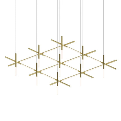 Labyrinth 75" Wide LED Abstract Chandelier