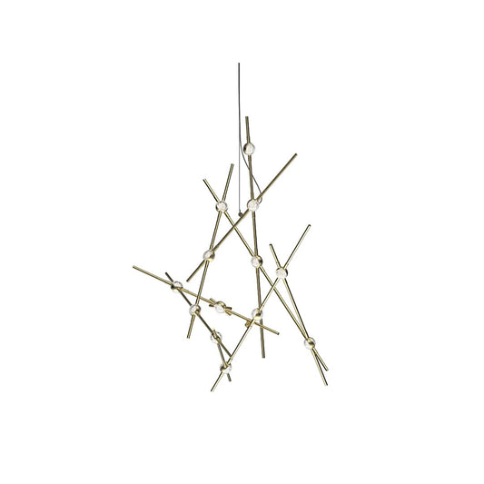 Constellation Aquila Minor 13 Light 26" Wide LED Abstract Multi Light Pendant